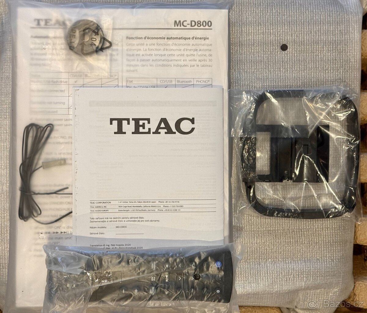 Teac MC-D800 Hifi systém - 10