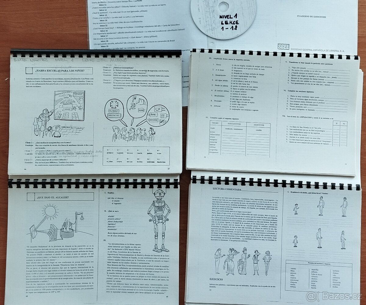 Španělština pro právnické a obchodní profese, pro děti aj. - 10