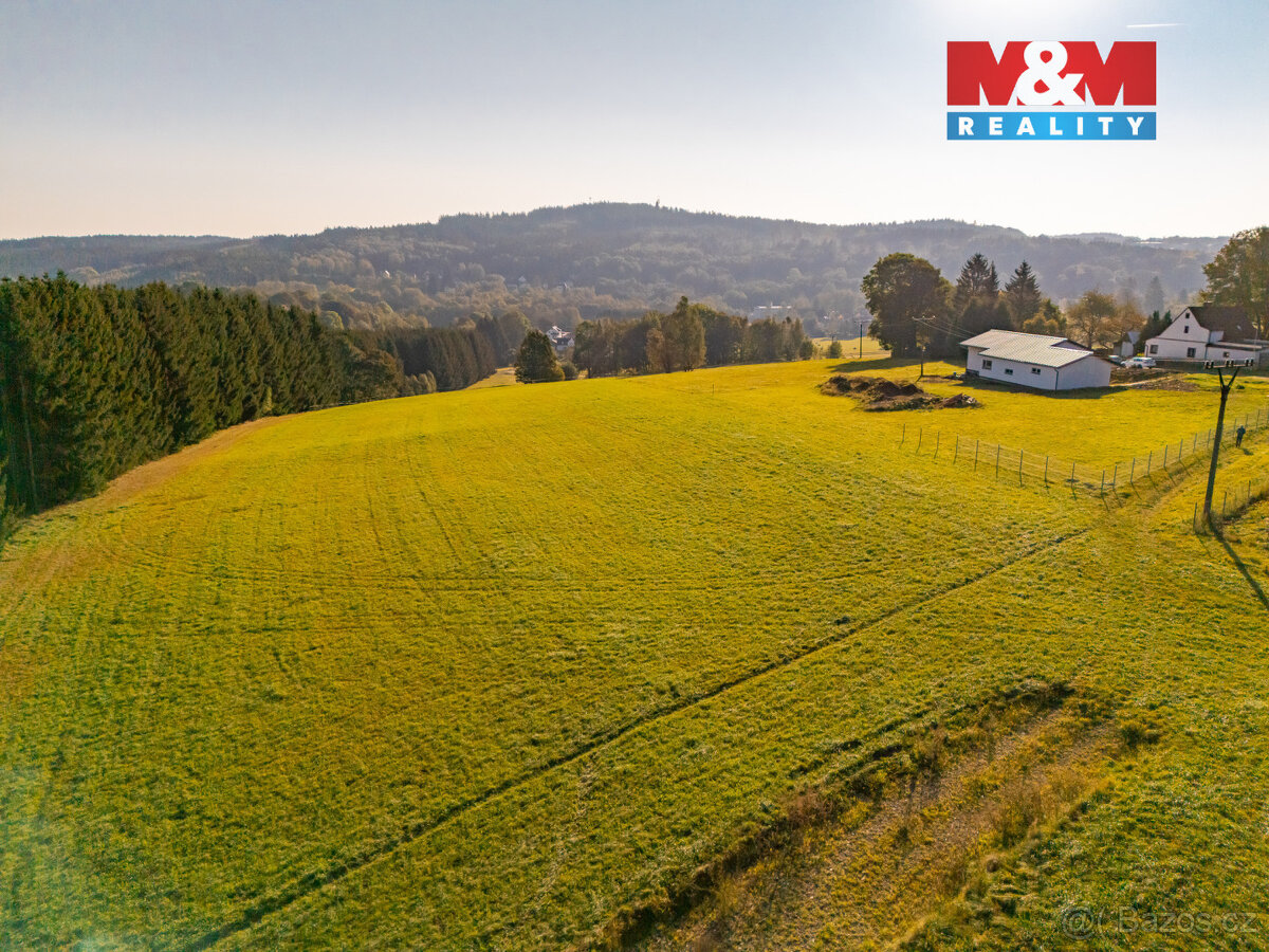 Prodej pozemku k bydlení, 1000 m², Krásná, Aš - 10