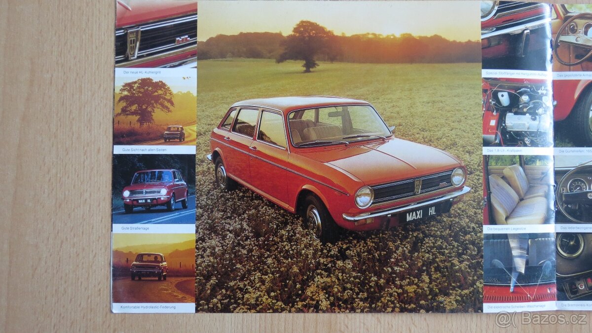 Prospekty Hillman, Ford Anglia, Austin, Morris, MG. - 10