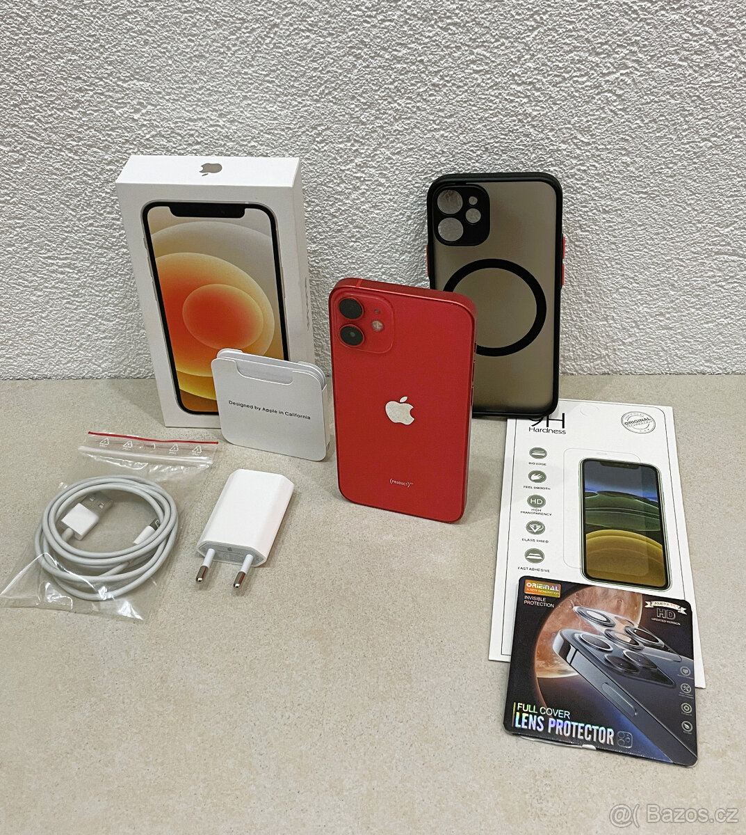 🍏 Apple iPhone 12 MINI 128GB - Red (12m. ZÁRUKA) + DÁRKY - 10