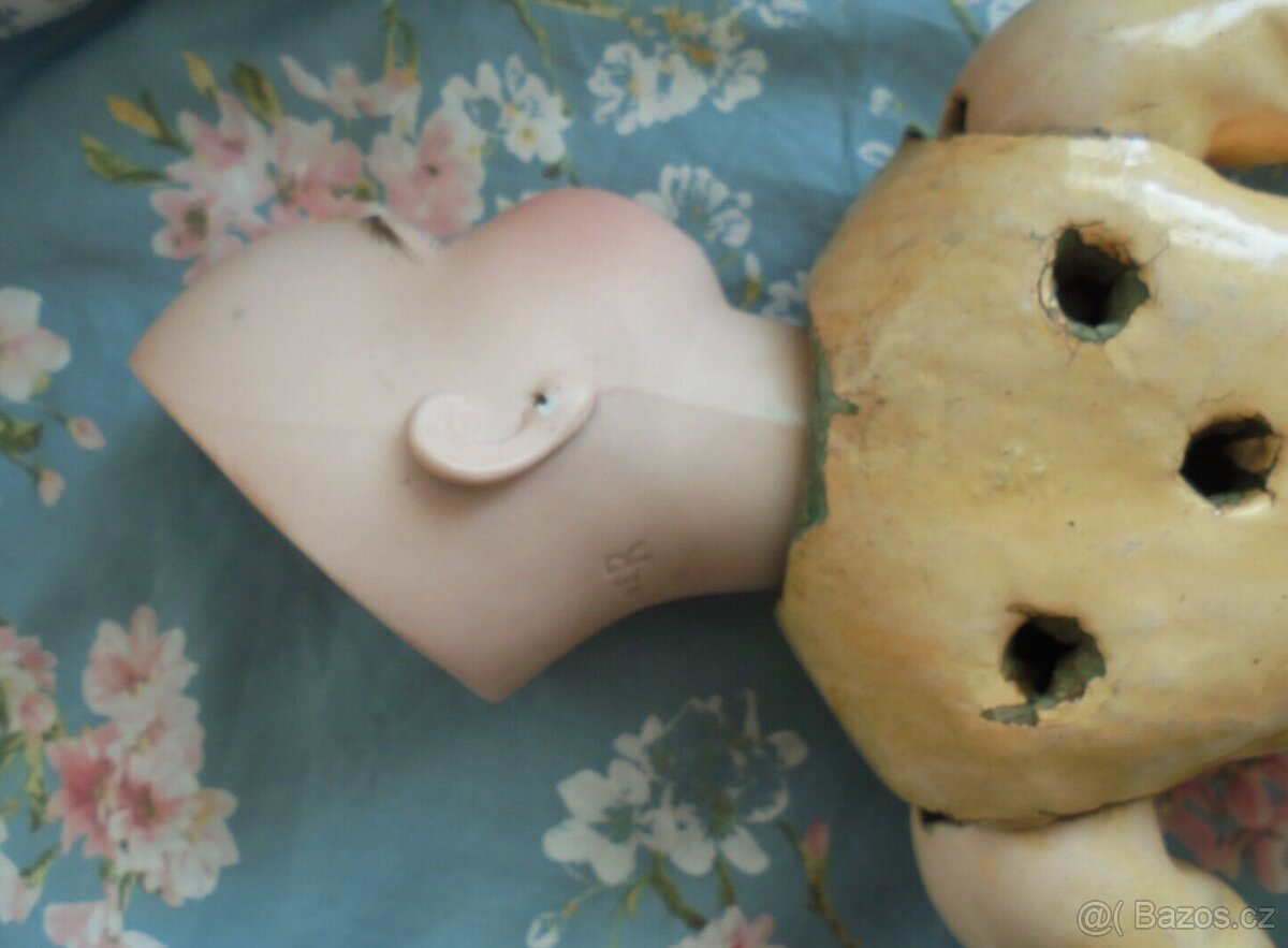 Krásná stará panenka BRU. Jne.R – cca 1895 – Sušenka – Origi - 10