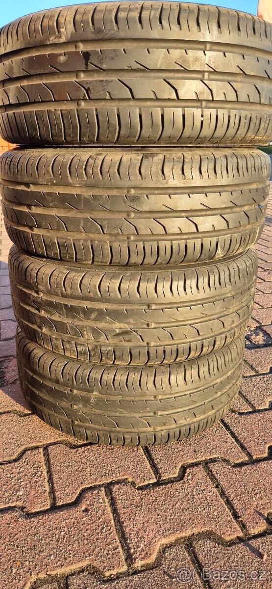 Plechové disky Škoda Fabia 2 5x100 6x15 ET43 195/55r15 letní - 10