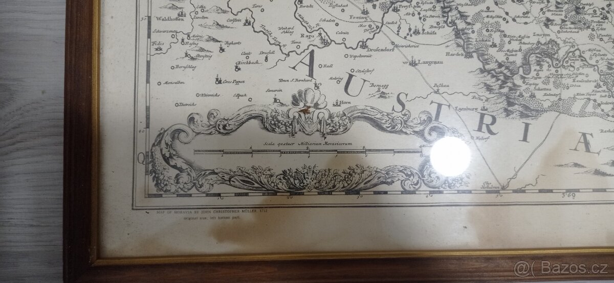 Obrazy mapa Moravy - 10