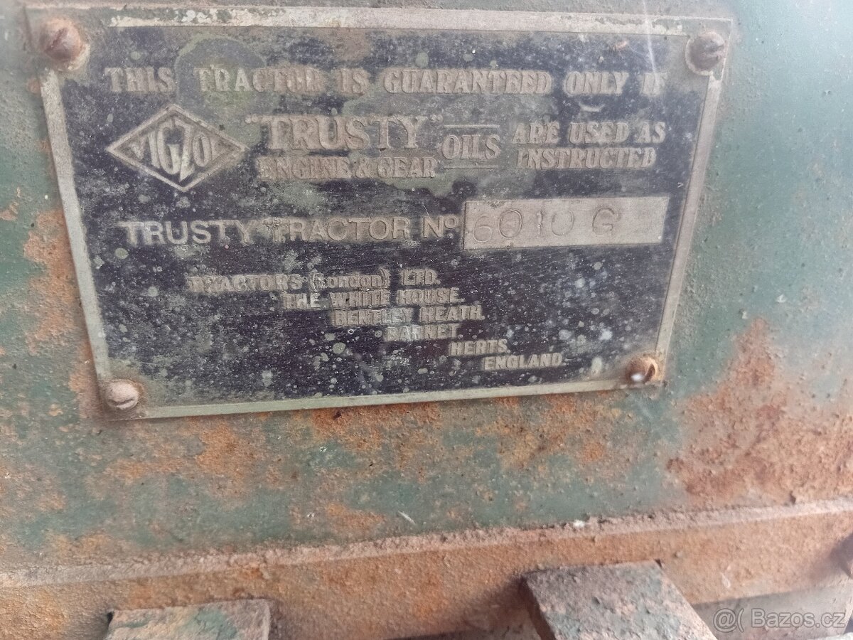 Prodám malotraktor, fréza Trusty - 10