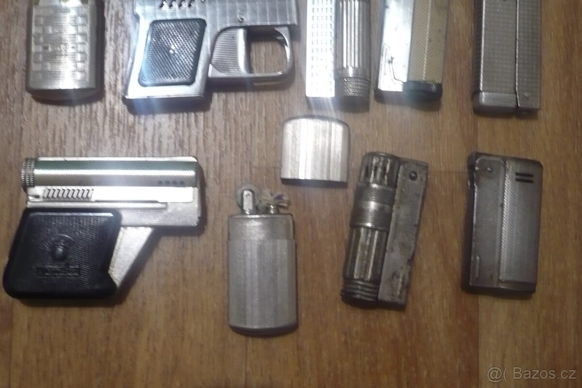 Prodej sbírky starých benzínových zapalovačů č. 2. - 10