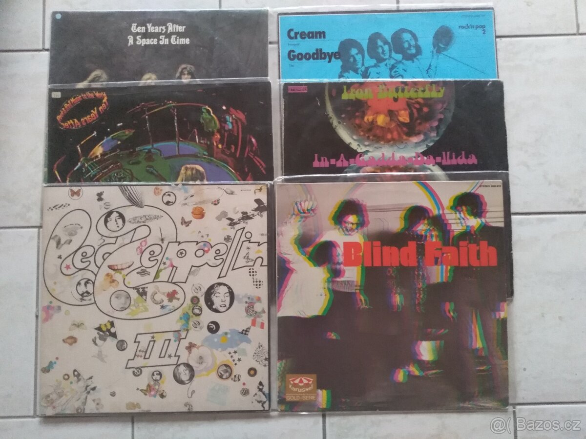 Prodám retro hudební skříň, gramofony a LP desky. - 10