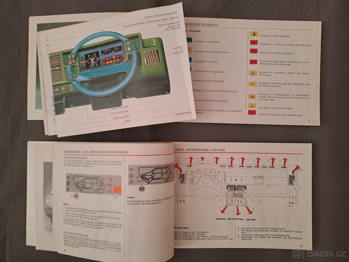 Škoda, Praga, Ford, Fiat, ZIL originální katalogy a příručky - 10