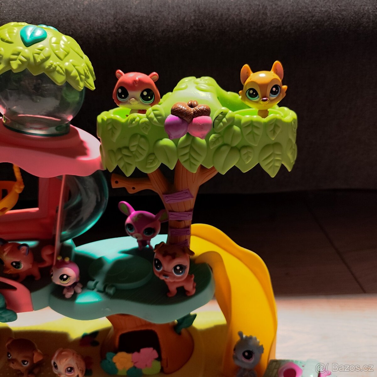 LPS sada stromový domeček spoustu zvířátek a doplňky - 10
