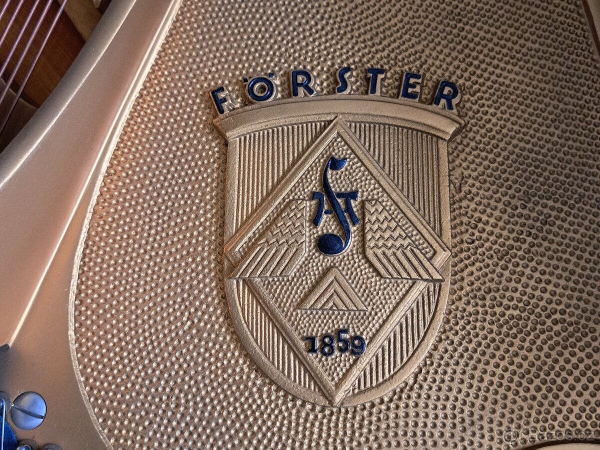 Klavír - křídlo August Förster - 10