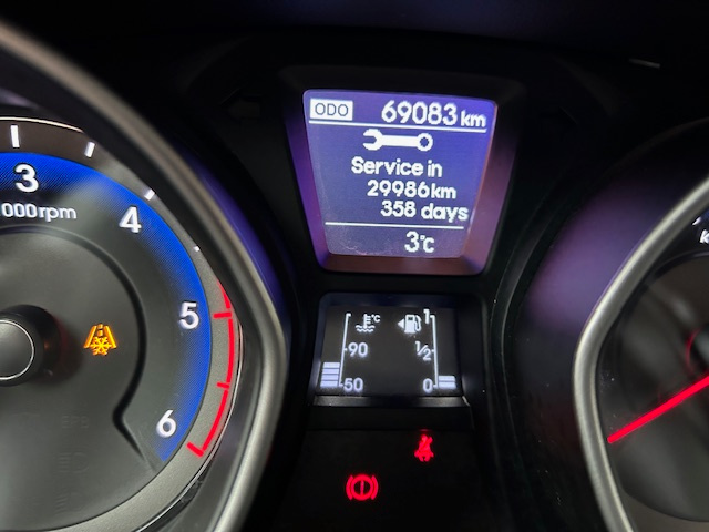 Hyundai i30 1,6 CRDi 81kw 70000km 2015 - 10