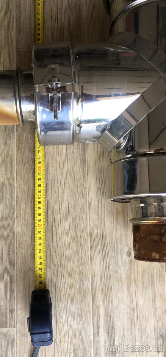 Komín nerez, izolovaný komín, sněholamy - 2 ks - 10