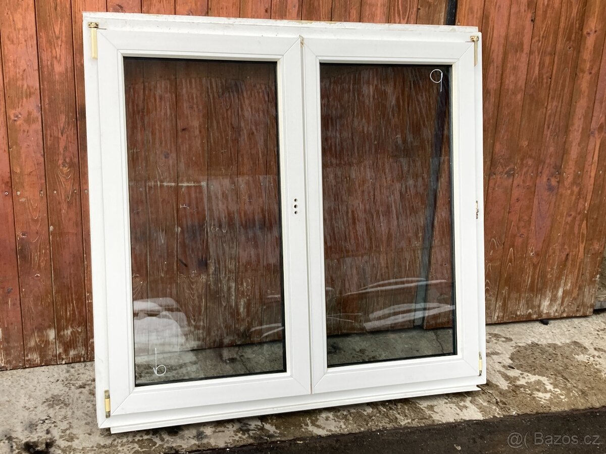 Plastová okna bílá, bílá různé rozměry, perfektní stav - 10