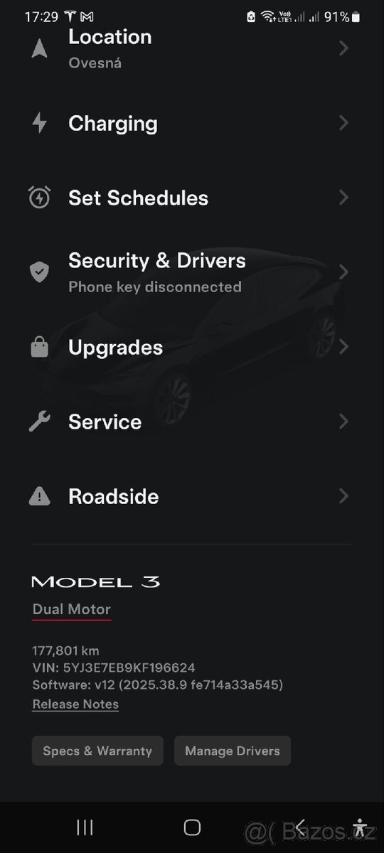 Tesla Model 3 Performance LR DM AWD SoH 90..% - 10