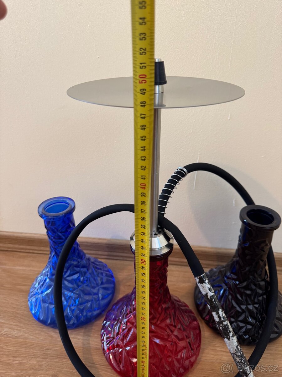 Prémiová vodní dýmka Vyro – Versa Silver, nová - 10