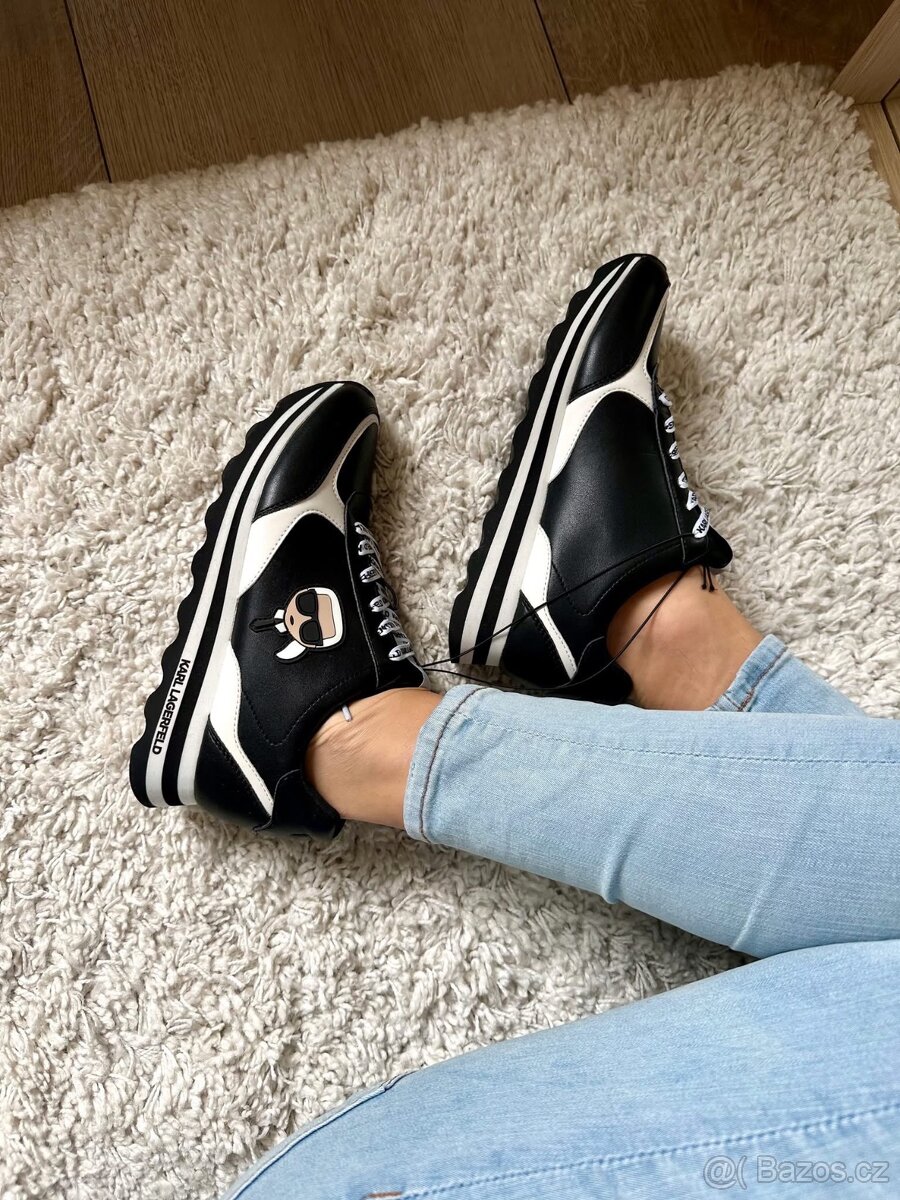 ČERNÉ TENISKY KARL LAGERFELD - 10