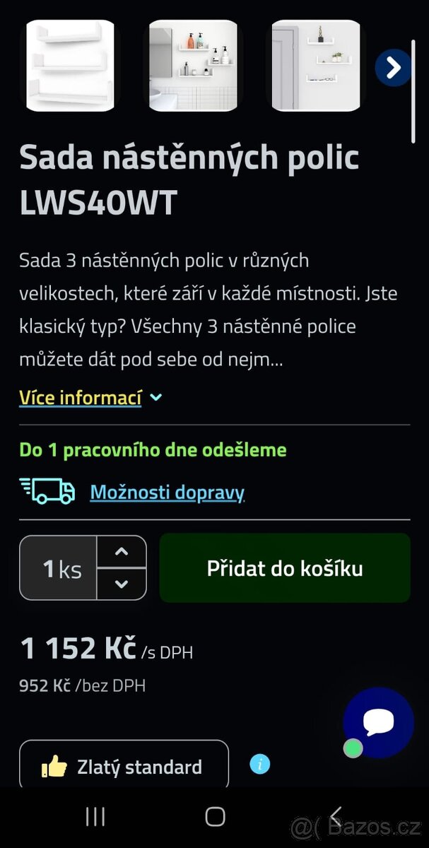 Nová sada nástěnných polic - 10