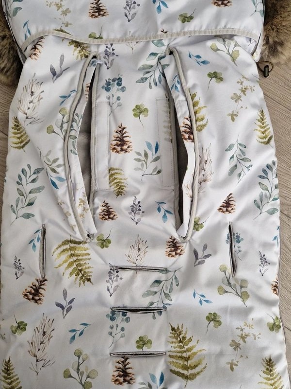 Zimní fusak Samiboo 3v1 Eskimo Les/Střibrná - 10