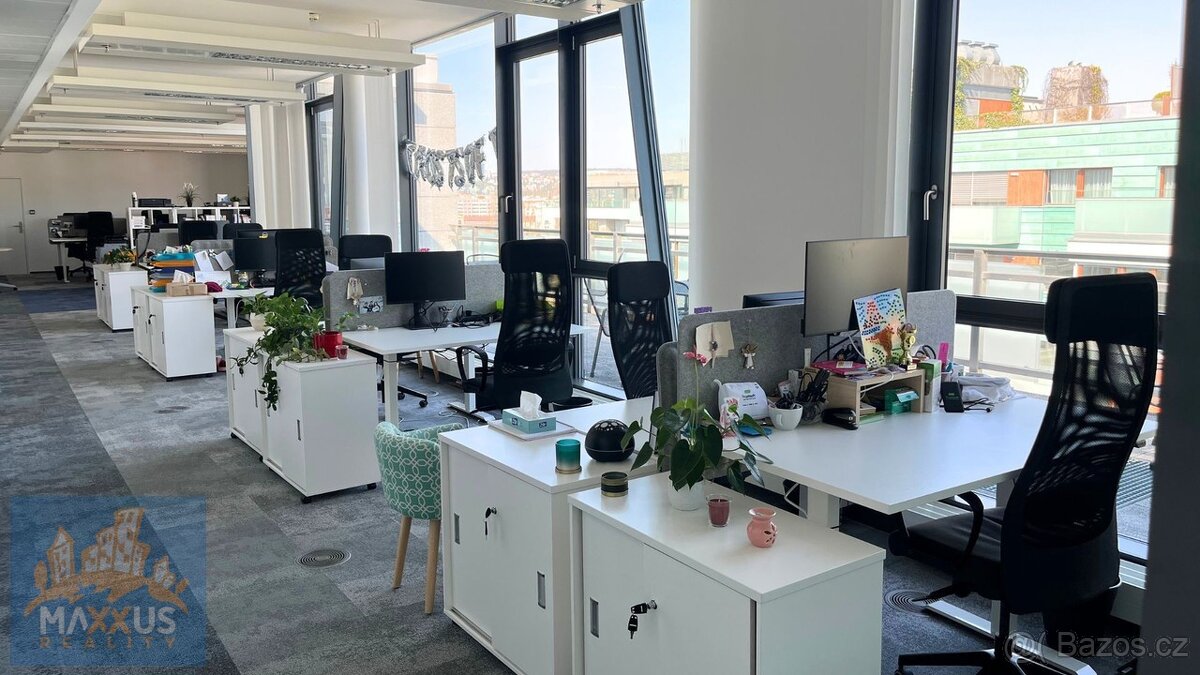 Pronájem kanceláře (315 m2), ul. Karolinská, Praha 8 - Karlí - 10