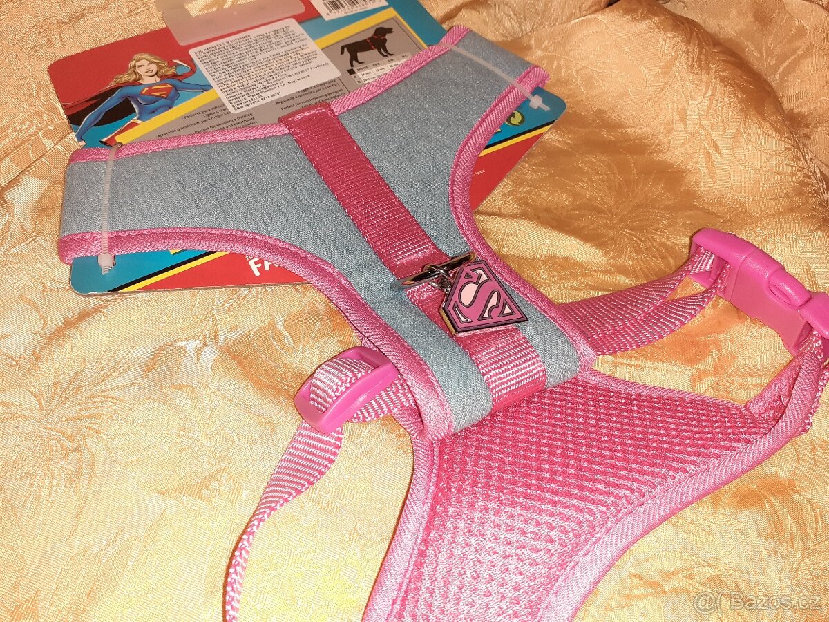 nové kšíry pro psy - Postroj pro psa DC Supergirl - 10