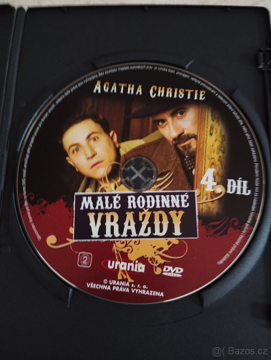 DVD Agatha Christie Malé rodinné vraždy - 10