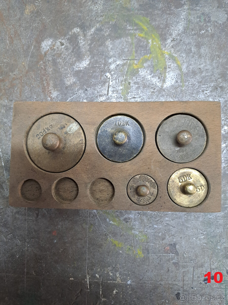 Prodám sady závaží - 10