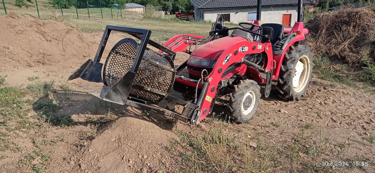 Kátrovací,prosévací lžíce lopata na malotraktor - 10