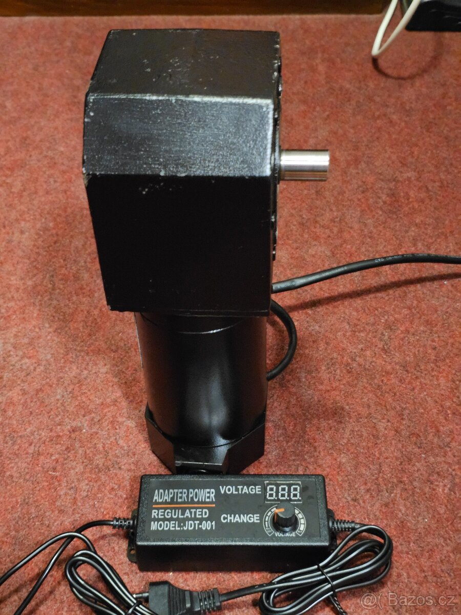 Motorek na gril na 220V s Trafem s Regulací 1-60 Otáček - 10