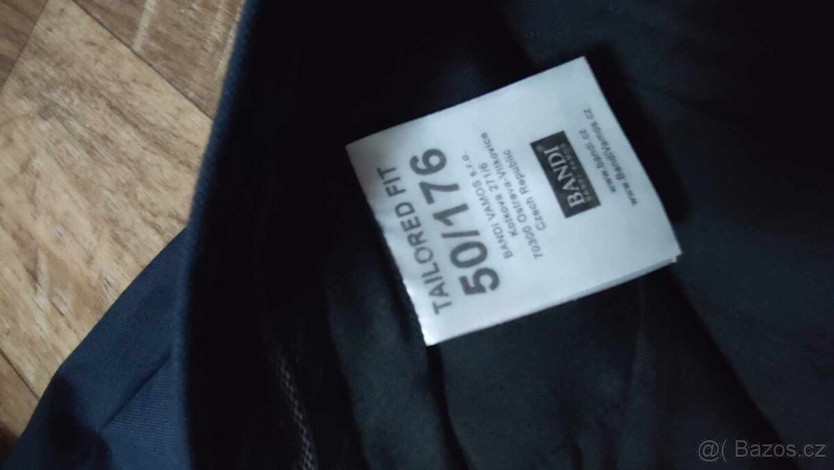 Tmavě modrý oblek Bandi - 10