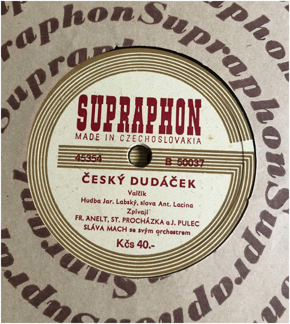 STAROŽITNÉ ORIGINÁLNÍ GRAMOFONOVÉ DESKY VŠE 1499 Kč - 10