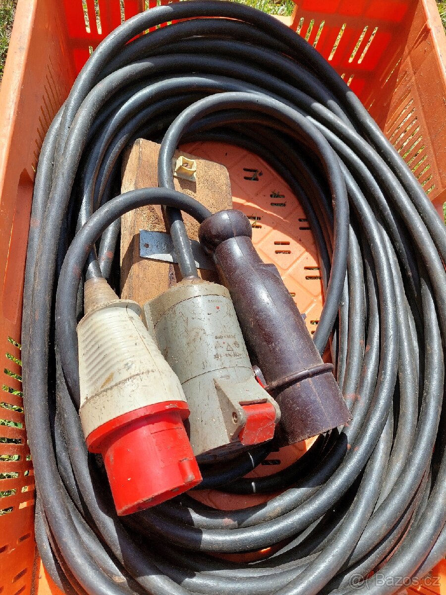 elektrický kabel 380V - 10