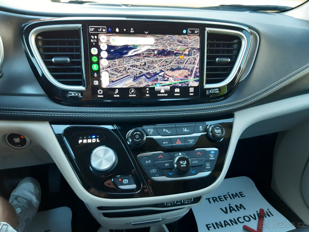 Chrysler Pacifica 3,6L V6 HYBRID, Top výbava, DVD+TV - 10