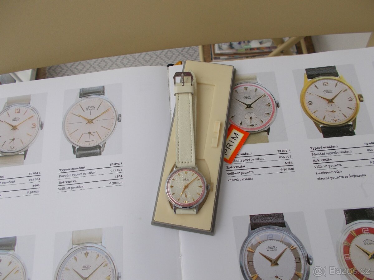 jedinecne vzacne trezorovky hodinky prim Hvězdičky 1962 - 10