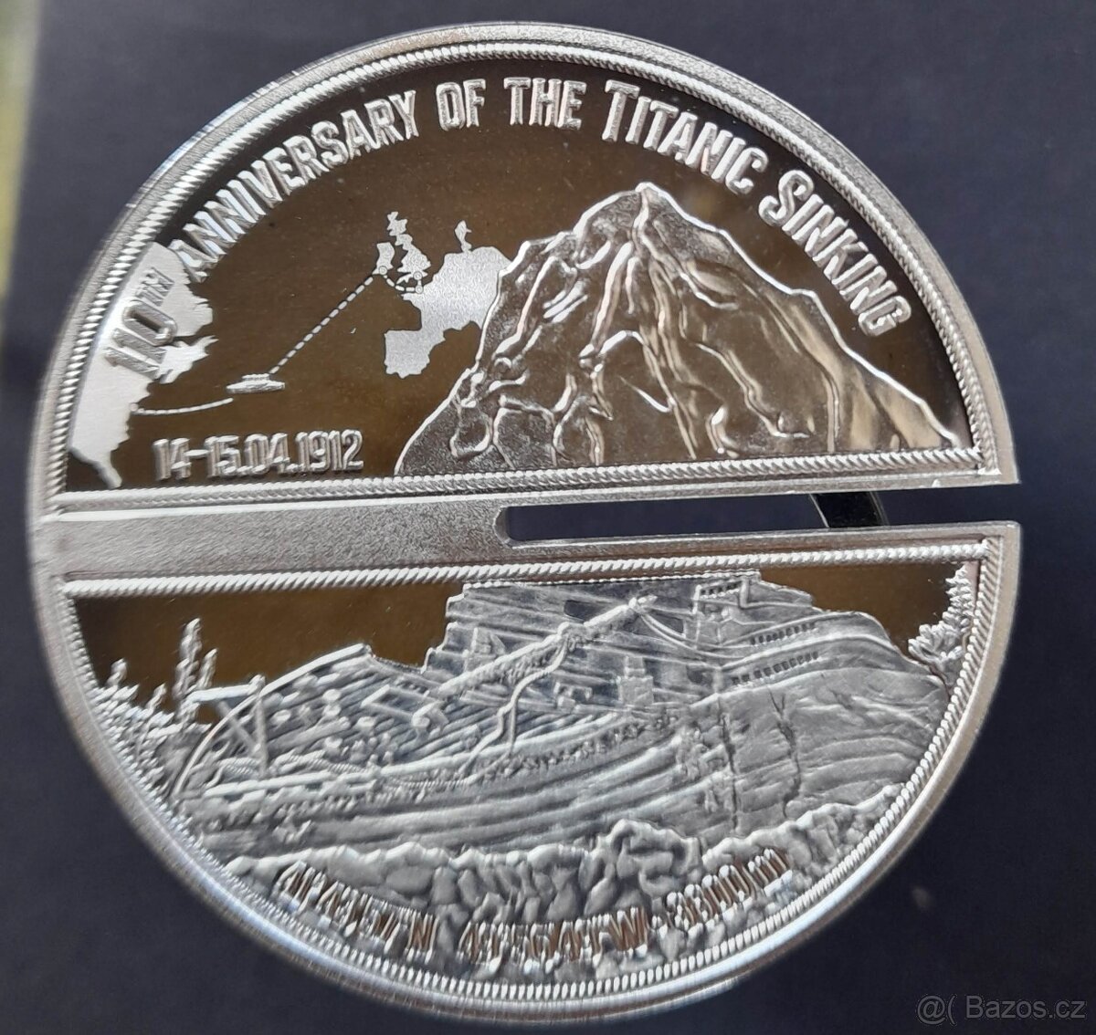 Stříbrná mince Titanic - 10