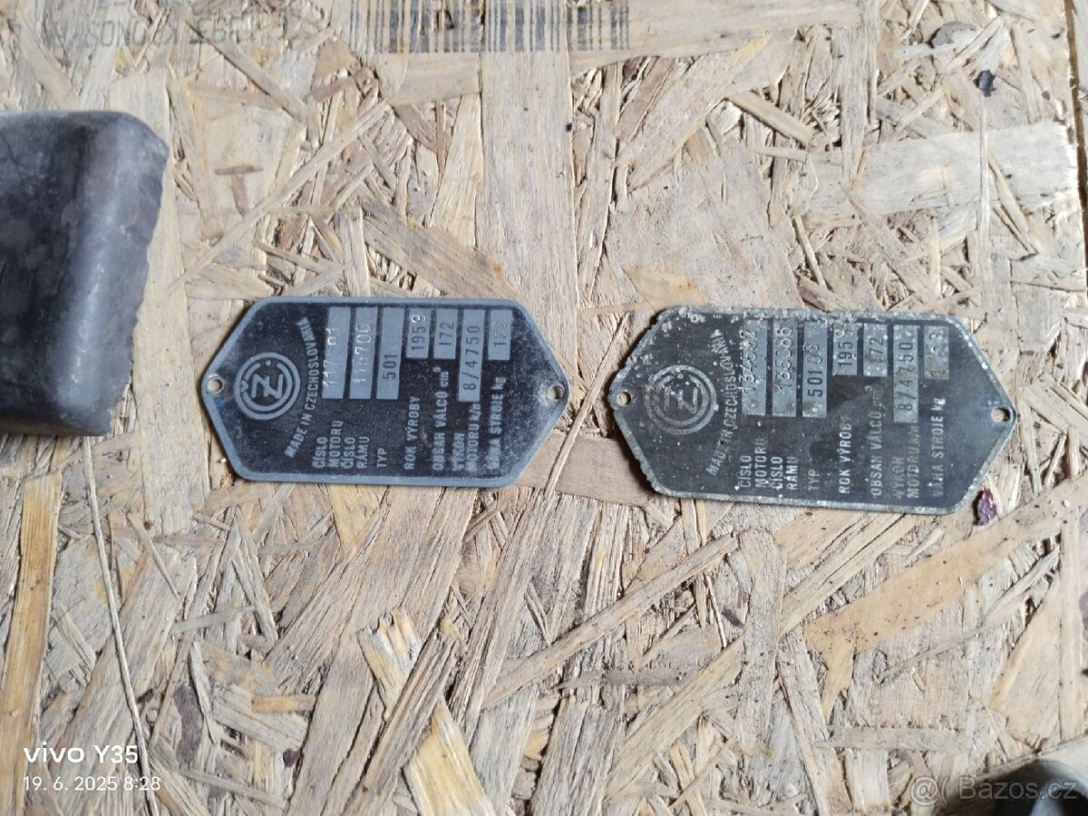 ČZ 175 prase typ 501 a 502, rikša typ 505 - 10