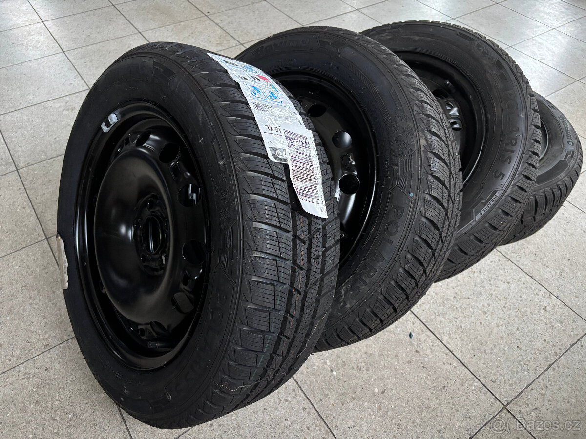Škoda Rapid kompletní nepoužitá zimní kola 15 - 10