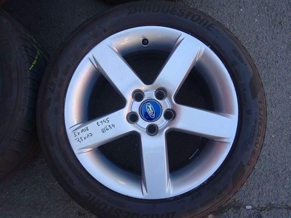 Alu disky origo Volvo, Ford, 17", 5x108,ET 45, letní sada - 10
