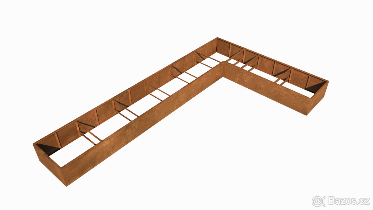 Prodej cortenových květináčů, vyvýšených záhonů - 10