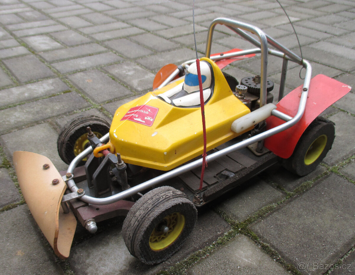 Starší letadla motor ASP OS MAX MK 12 větroň rc auto model - 10