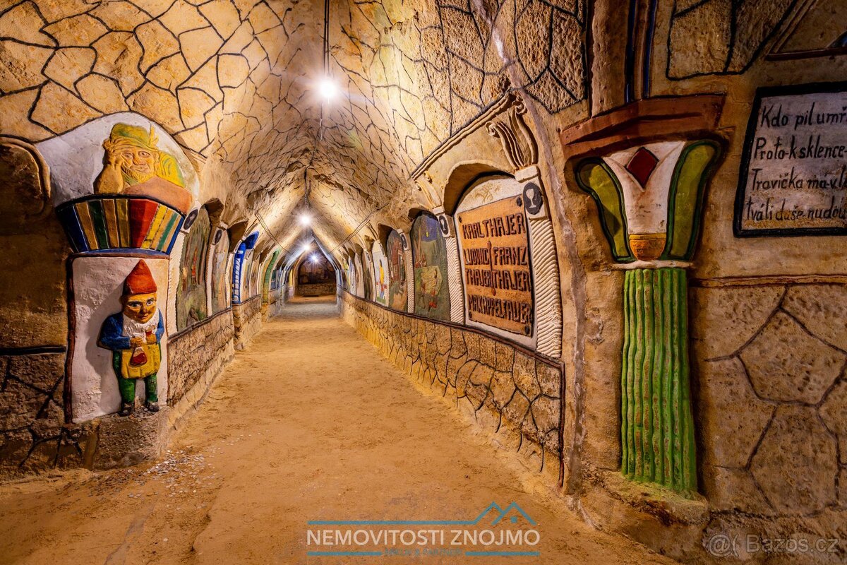 Prodej věhlasné nemovitosti Malovaného sklepa v Šatově, mezi - 10