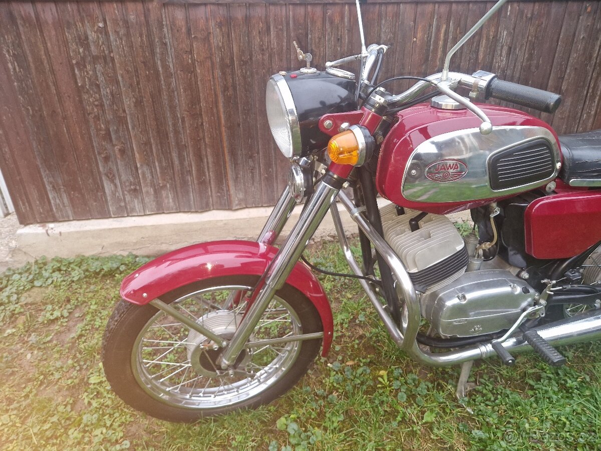 Jawa 350 typ 633 prvý typ stk 29 rv 73 - 10
