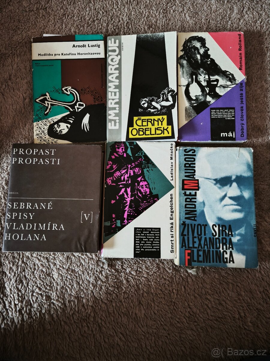 Knihy různých žánrů -beletrie ap. - 10