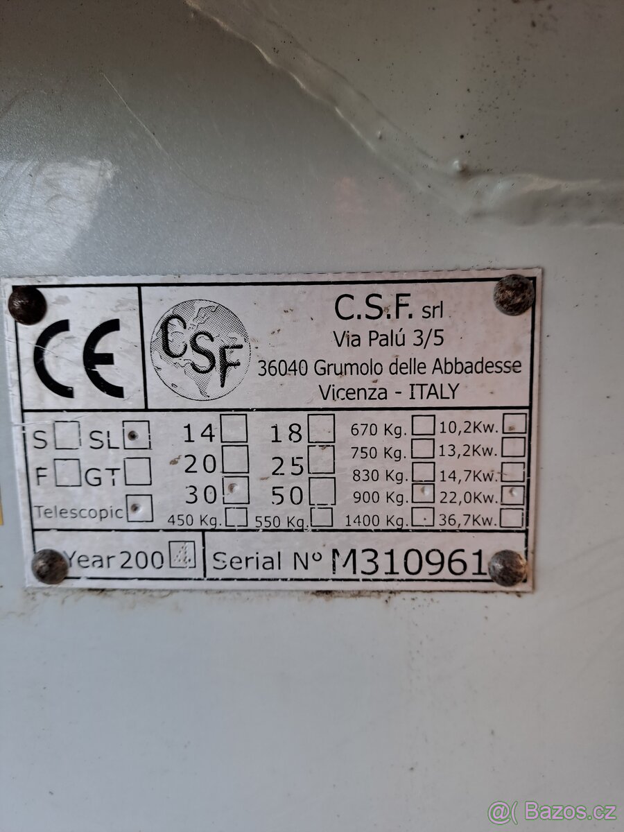 Multione SL 30 D nakladač kolový , 4x4, teleskop (avant) - 10