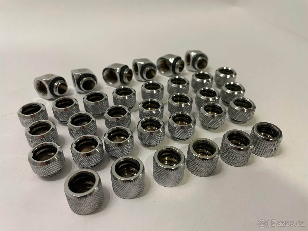 Vodní chlazení - Fitinky Bitspower Silver - 10