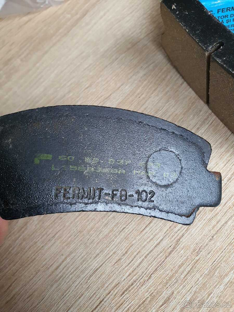 Retro brzdové destičky Fermit FB-102 - 10