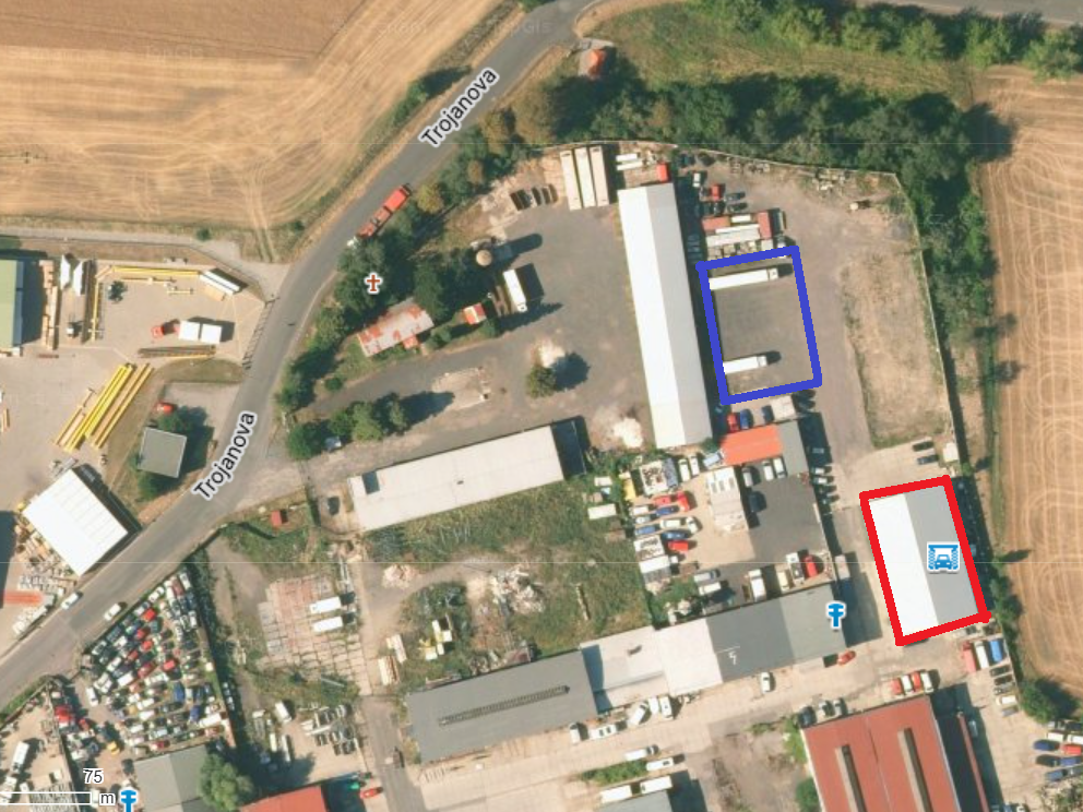 Pronájem výrobní haly, prostoru 600 m² Slaný, Pražská - 10