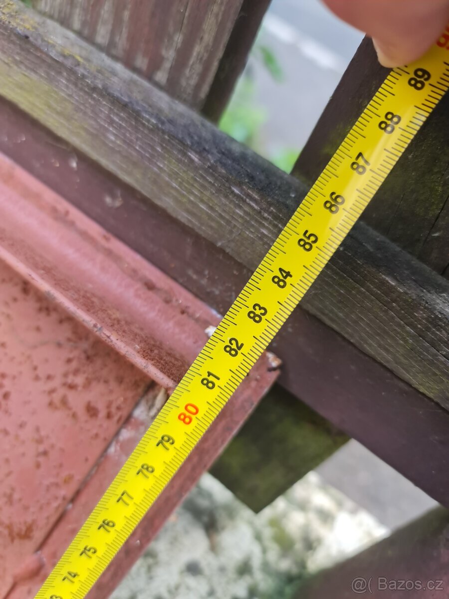 2x kovové protipožární dveře - 10