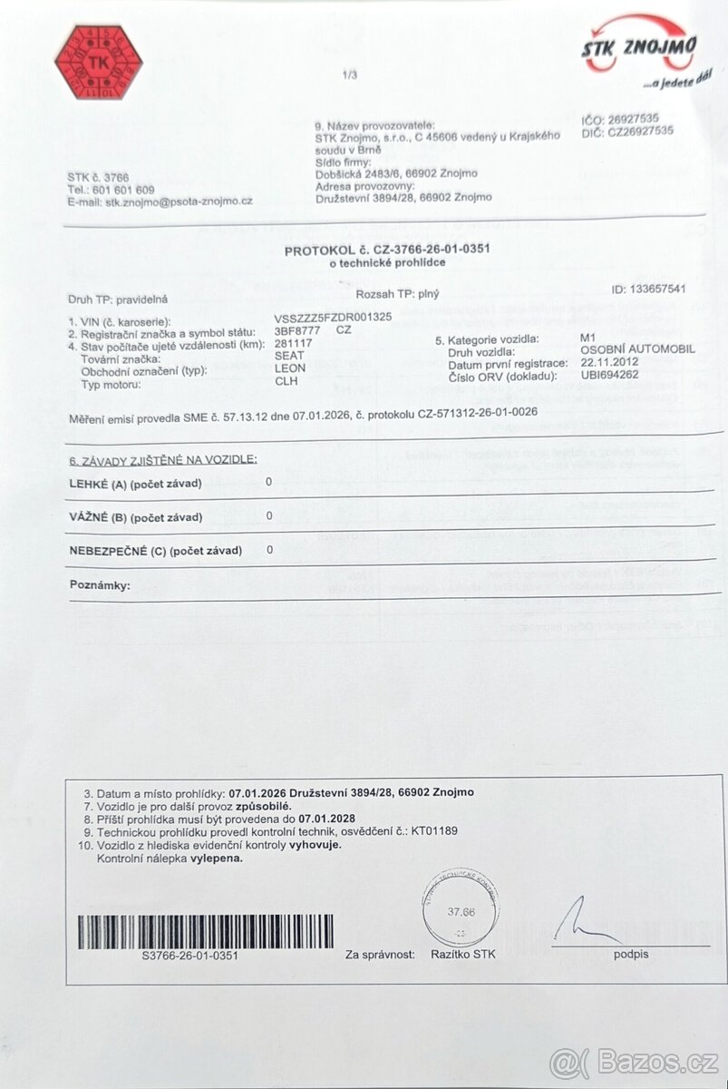 Prodám Seat Leon 3, 1.6 TDI - 10