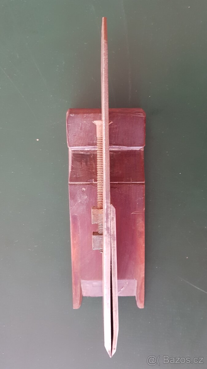 Sada dřevěných hoblíků, nože Goldenberg, 130 let starý - 10