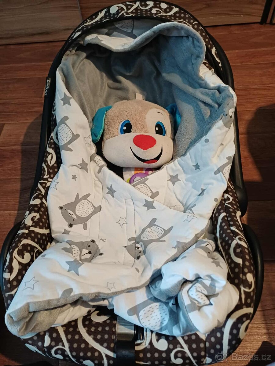 Autosedačka - Vajíčko DorJan do10kg s vložkou a dečkou. - 10